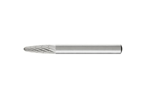 Trzpień frezarski HSS o kształcie drzewa H Ø 06 x 18 mm trzpień Ø 6 mm Z 3 uzębienie uniwersalne średnio drobne z... 1