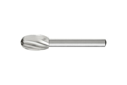 Trzpień frezarski HSS o kształcie pocisku K Ø 12 x 20 mm trzpień Ø 6 mm Z 1 uniwersalne grube 1