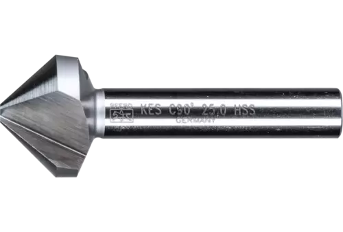 Pogłębiacz stożkowy i okrawacz HSS 90° Ø 25 mm trzpień Ø 10 mm DIN 335 C Pferd 25202117 1