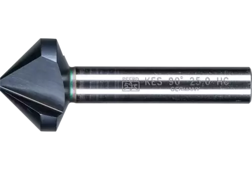 Pogłębiacz stożkowy i okrawacz HSS 90° Ø 25 mm trzpień Ø 10 mm DIN 335 C z powłoką HICOAT Pferd 25202150 1