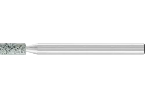 Ściernica trzpieniowa ALU walcowa Ø 3 × 6 mm trzpień Ø 3 mm SiC80 do aluminium 1