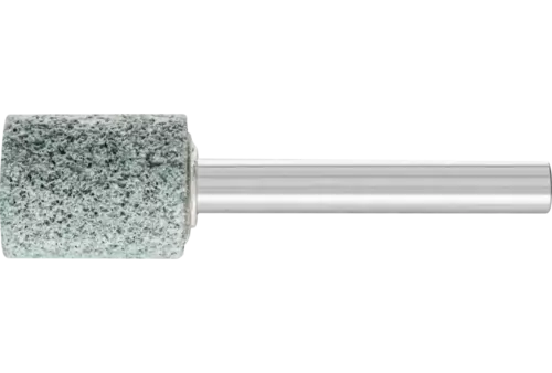 Ściernica trzpieniowa ALU walcowa Ø 16 × 20 mm trzpień Ø 6 mm SiC80 do aluminium 1