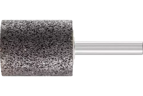 Ściernica trzpieniowa INOX EDGE walcowa 32 × 40 mm trzpień Ø 8 mm A24 do stali nierdzewnej 1