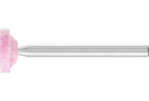 Ściernica trzpieniowa STEEL walcowa Ø 10 × 2 mm trzpień Ø 3 mm A100 do stali i staliwa 1