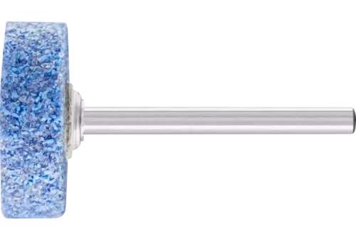 Ściernica trzpieniowa TOUGH walcowa Ø 20 × 6 mm trzpień Ø 3 mm CO46 do trudno skrawalnych materiałów 1