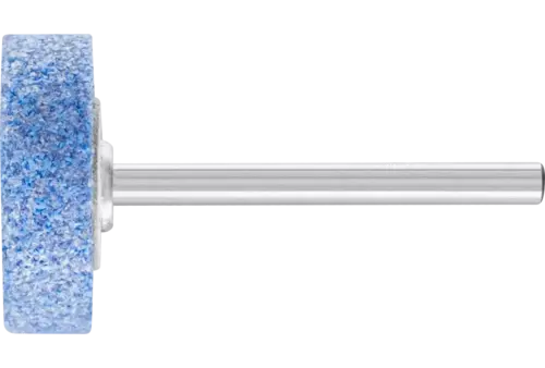 Ściernica trzpieniowa TOUGH walcowa Ø 20 × 6 mm trzpień Ø 3 mm CO60 do trudno skrawalnych materiałów 1