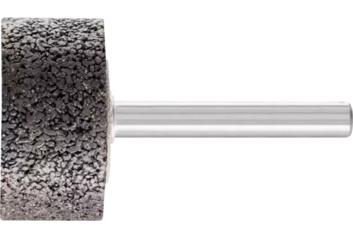 Ściernica trzpieniowa INOX EDGE walcowa 32 × 16 mm trzpień Ø 6 mm A24 do stali nierdzewnej 1