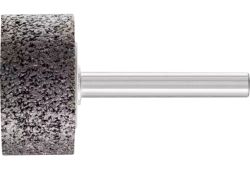 Ściernica trzpieniowa INOX walcowa Ø 32 × 16 mm trzpień Ø 6 mm A24 do stali nierdzewnej 1