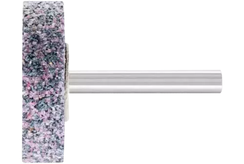Ściernica trzpieniowa CAST walcowa Ø 40 × 13 mm trzpień Ø 6 mm A30 do żeliwa szarego i sferoidalnego 1