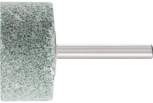Ściernica trzpieniowa ALU walcowa Ø 40 × 20 mm trzpień Ø 6 mm SiC80 do aluminium 1