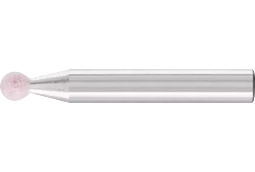 Ściernica trzpieniowa STEEL EDGE kulista 5 × 5 mm trzpień Ø 6 mm A100 do stali i staliwa 1