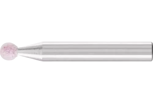 Ściernica trzpieniowa STEEL EDGE kulista 5 × 5 mm trzpień Ø 6 mm A60 do stali i staliwa 1