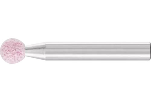 Ściernica trzpieniowa STEEL EDGE kulista 8 × 8 mm trzpień Ø 6 mm A46 do stali i staliwa 1