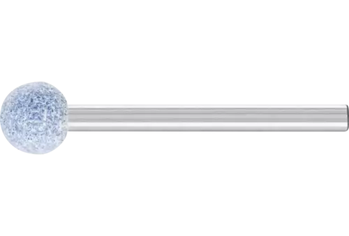 Ściernica trzpieniowa TOUGH kulista Ø 8 × 8 mm trzpień Ø 3 mm CO100 do trudno skrawalnych materiałów 1