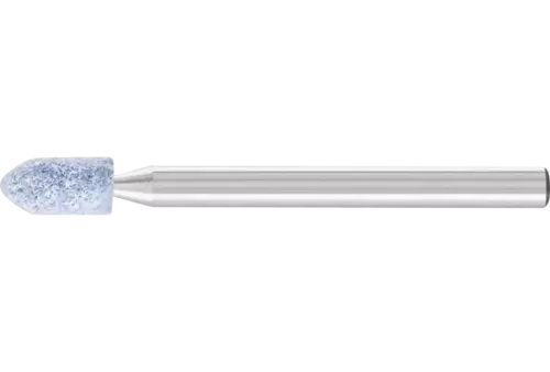 Ściernica trzpieniowa TOUGH ostrołukowa Ø 4 × 8 mm trzpień Ø 3 mm CO100 do trudno skrawalnych materiałów 1