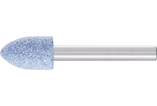 Ściernica trzpieniowa TOUGH ostrołukowa Ø 13 × 20 mm trzpień Ø 6 mm CO80 do trudno skrawalnych materiałów 1