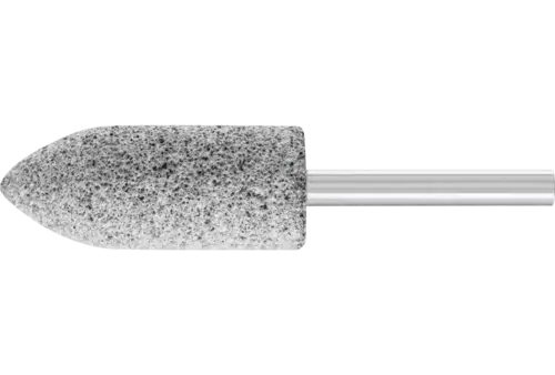 Ściernica trzpieniowa CAST EDGE ostrołukowa Ø20 × 50 mm trzpień Ø6 mm SIC30 do żeliwa szarego i sferoidalnego 1