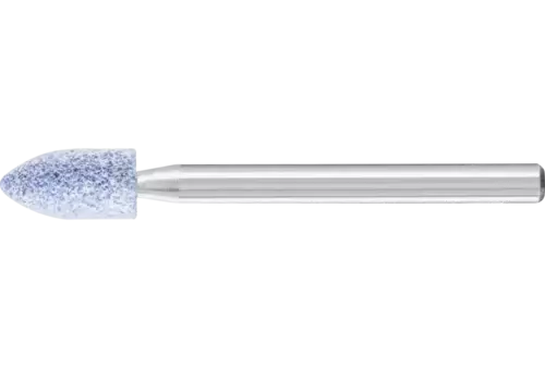 Ściernica trzpieniowa TOUGH ostrołukowa Ø 5 × 10 mm trzpień Ø 3 mm CO100 do trudno skrawalnych materiałów 1