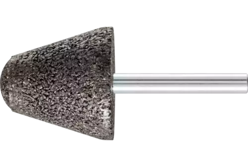 Ściernica trzpieniowa INOX EDGE stożkowa Ø 32 × 32 mm trzpień Ø 6 mm A24 do stali nierdzewnej 1