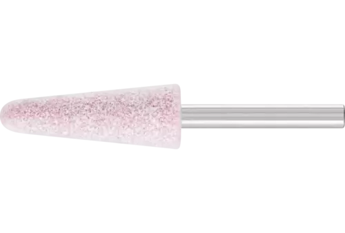 Ściernica trzpieniowa STEEL EDGE stożkowa Ø 16 × 45 mm trzpień Ø 6 mm A80 do stali i staliwa 1