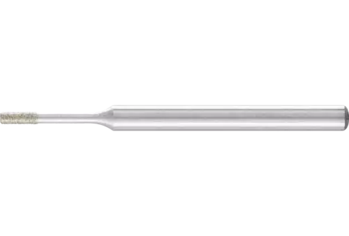 Diamentowa ściernica trzpieniowa cylindryczna Ø1,4 mm, trzpień Ø3 mm D64 (drobna) do szlifowania otworów/łuków 1