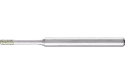 Diamentowa ściernica trzpieniowa cylindryczna Ø1,8 mm, trzpień Ø3 mm D91 (drobna) do szlifowania otworów/łuków 1