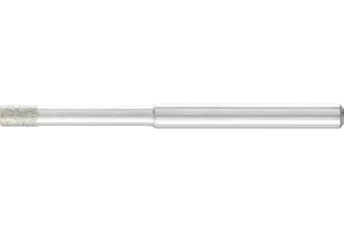 Diamentowa ściernica trzpieniowa cylindryczna Ø2,6 mm, trzpień Ø3 mm D91 (drobna) do szlifowania otworów/łuków 1