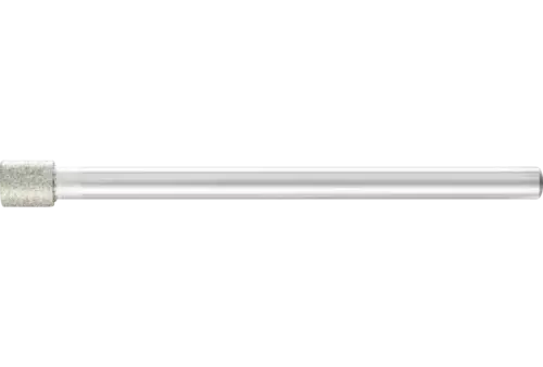 Diamentowa ściernica trzpieniowa cylindryczna Ø4,5 mm, trzpień Ø3 mm D91 (drobna) do szlifowania otworów/łuków 1