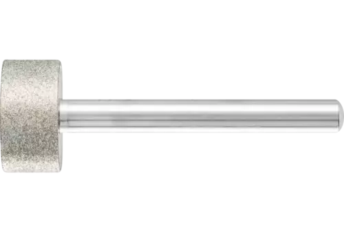 Diamentowa ściernica trzpieniowa cylindryczna Ø20 mm, trzpień Ø6 mm D126 (średnia) do szlifowania otworów/łuków 1