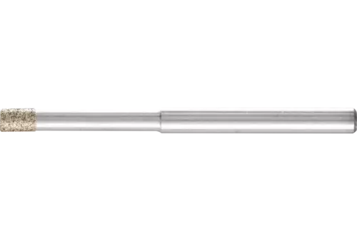 Ściernica trzpieniowa CBN walcowa Ø 2,8 mm trzpień Ø 3 mm B126 (średnia) do szlifowania otworów/łuków 1