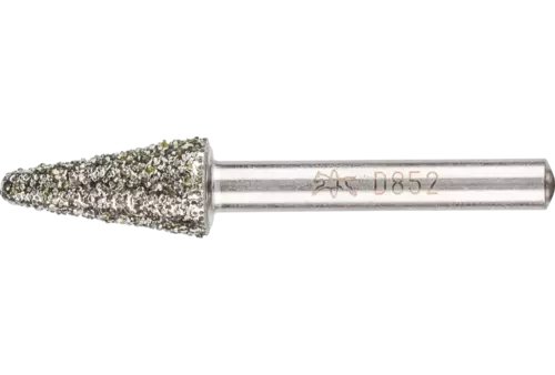 Diamentowa ściernica stożkowa 12 × 25 × 6 mm D852 do szlifowania żeliwa szarego i sferoidalnego 1