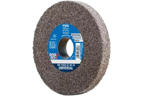 Kamień szlifierski Ø 150 × 20 mm otwór Ø 32 mm A24 do uniwersalnych prac szlifierskich 1