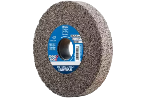 Kamień szlifierski Ø 150 × 25 mm otwór Ø 32 mm A24 do uniwersalnych prac szlifierskich 1