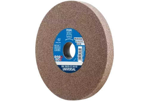 Kamień szlifierski Ø 200 × 20 mm otwór Ø 51 mm A60 do uniwersalnych prac szlifierskich 1