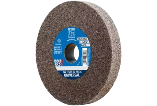 Kamień szlifierski Ø 175 × 25 mm otwór Ø 32 mm A36 do uniwersalnych prac szlifierskich 1