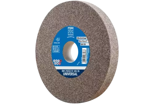 Kamień szlifierski Ø 250 × 32 mm otwór Ø 51 mm A36 do uniwersalnych prac szlifierskich 1