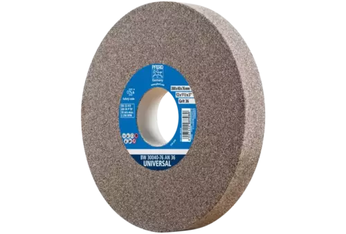 Kamień szlifierski Ø 300 × 40 mm otwór Ø 76 mm A36 do uniwersalnych prac szlifierskich 1