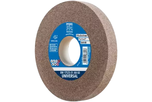 Kamień szlifierski Ø 175 × 25 mm otwór Ø 51 mm A60 do uniwersalnych prac szlifierskich 1