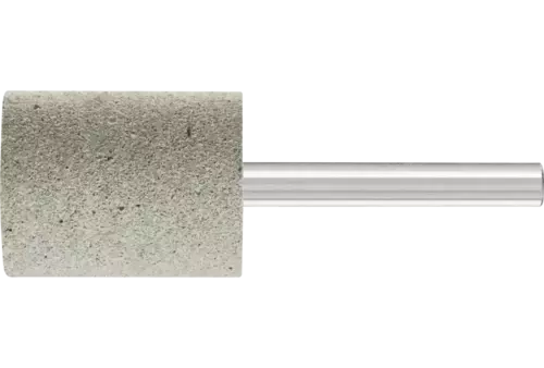 Ściernica trzpieniowa Poliflex kształt walcowy Ø 25 × 30 mm trzpień Ø 6 mm spoiwo PUR miękka SIC80 1