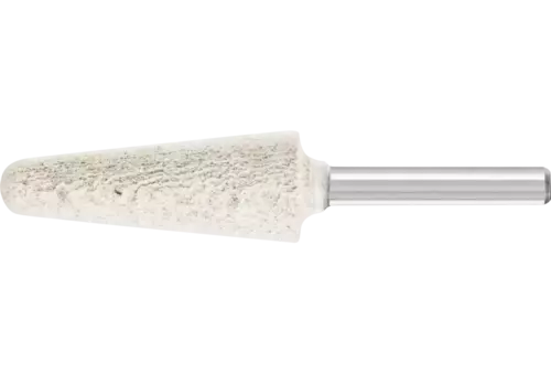 Ściernica trzpieniowa Poliflex kształt stożkowy Ø 16 × 45 mm trzpień Ø 6 mm spoiwo TX A80 1