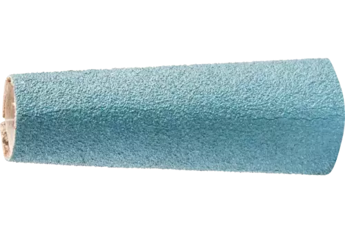 Opaska ścierna cyrkon GSB stożkowa Ø14-21 × 63 mm Z120 do szlifu zgrubnego na stali 1