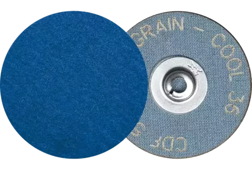 Mini tarcza włókninowa COMBIDISC CDF Ø 50 mm VICTOGRAIN-COOL36 stal i stal nierdzewna 1