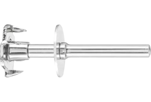 Uchwyt narzędziowy POLICLEAN do otworu Ø 6 mm szerokość mocowania 26 mm trzpień Ø 6 mm 1