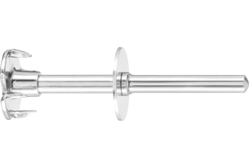 Uchwyt narzędziowy POLICLEAN do otworu Ø 6 mm szerokość mocowania 39 mm trzpień Ø 6 mm 1