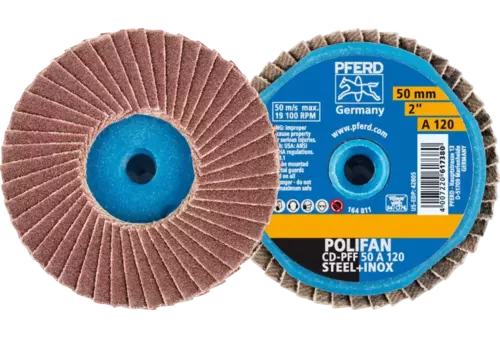 COMBIDISC Mini-POLIFAN Korund CD Ø 50 mm A120 do zastosowań uniwersalnych 1