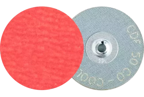 Minitarcza włókninowa COMBIDISC z ziarnem ceramicznym CDF Ø 50 mm CO-COOL80 do stali i stali nierdzewnej 1