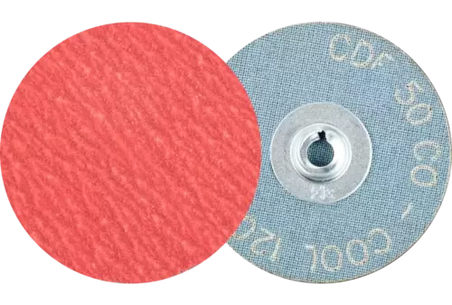 Minitarcza włókninowa COMBIDISC z ziarnem ceramicznym CDF Ø 50 mm CO-COOL120 do stali i stali nierdzewnej 1