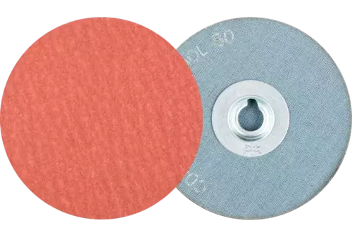 Minitarcza włókninowa COMBIDISC z ziarnem ceramicznym CDF Ø 75 mm CO-COOL80 do stali i stali nierdzewnej 1
