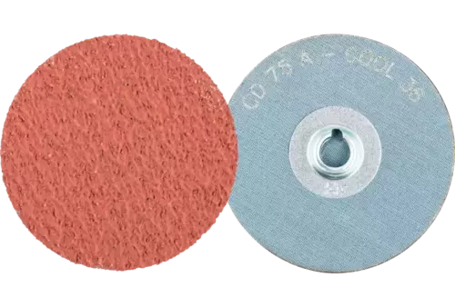 Tarcza ścierna COMBIDISC Korund CD Ø 75 mm A36 COOL do stali nierdzewnej 1
