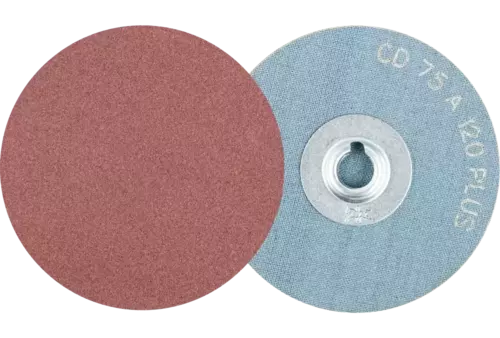 Tarcza ścierna COMBIDISC Korund CD Ø 75 mm A120 PLUS do zastosowań trudnych 1